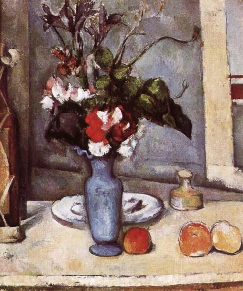 Paul Cezanne Le Vase bleu Norge oil painting art